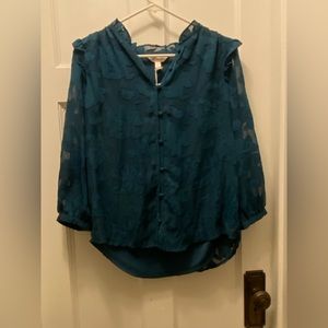 NWT- Green blouse